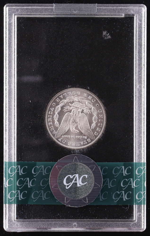 1884-CC Morgan Silver $1 Dollar GSA Hoard (CAC MS62) at PristineAuction.com 1884-CC Morgan Silver $1 Dollar GSA Hoard (CAC MS62) at PristineAuction.com