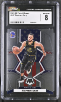 Stephen Curry 2021-22 Panini Mosaic #247 NP (CGC 8) at PristineAuction.com