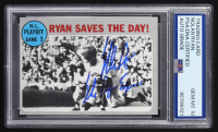 Nolan Ryan Signed 1970 Topps #197 NL Playoff Game 3 Inscribed "The Ryan Express" (PSA | Auto Grade 10) at PristineAuction.com