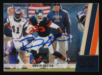 Devin Hester Signed 2011 Panini Threads #25 (JSA) at PristineAuction.com