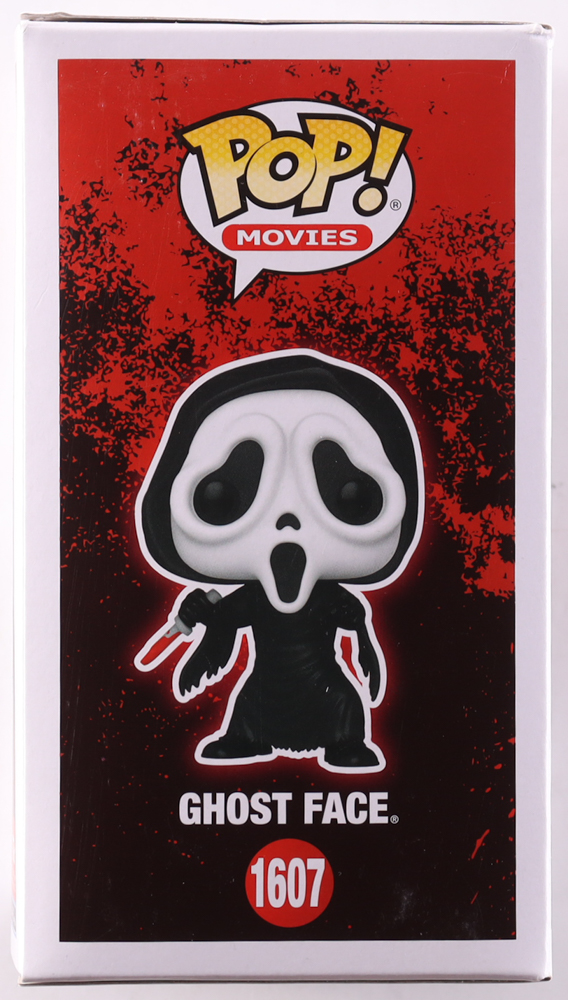 Roger L. Jackson Signed "Ghost Face" #1607 Ghost Face Funko Pop! Vinyl Figure Inscribed "Ghostface" (JSA) at PristineAuction.com Roger L. Jackson Signed "Ghost Face" #1607 Ghost Face Funko Pop! Vinyl Figure Inscribed "Ghostface" (JSA) at PristineAuction.com