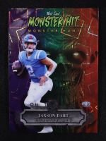 Jaxson Dart 2024 Wild Card Monster Hits Monster Hunt Rainbow Lazer #MHZ-JD #1/1 RC at PristineAuction.com