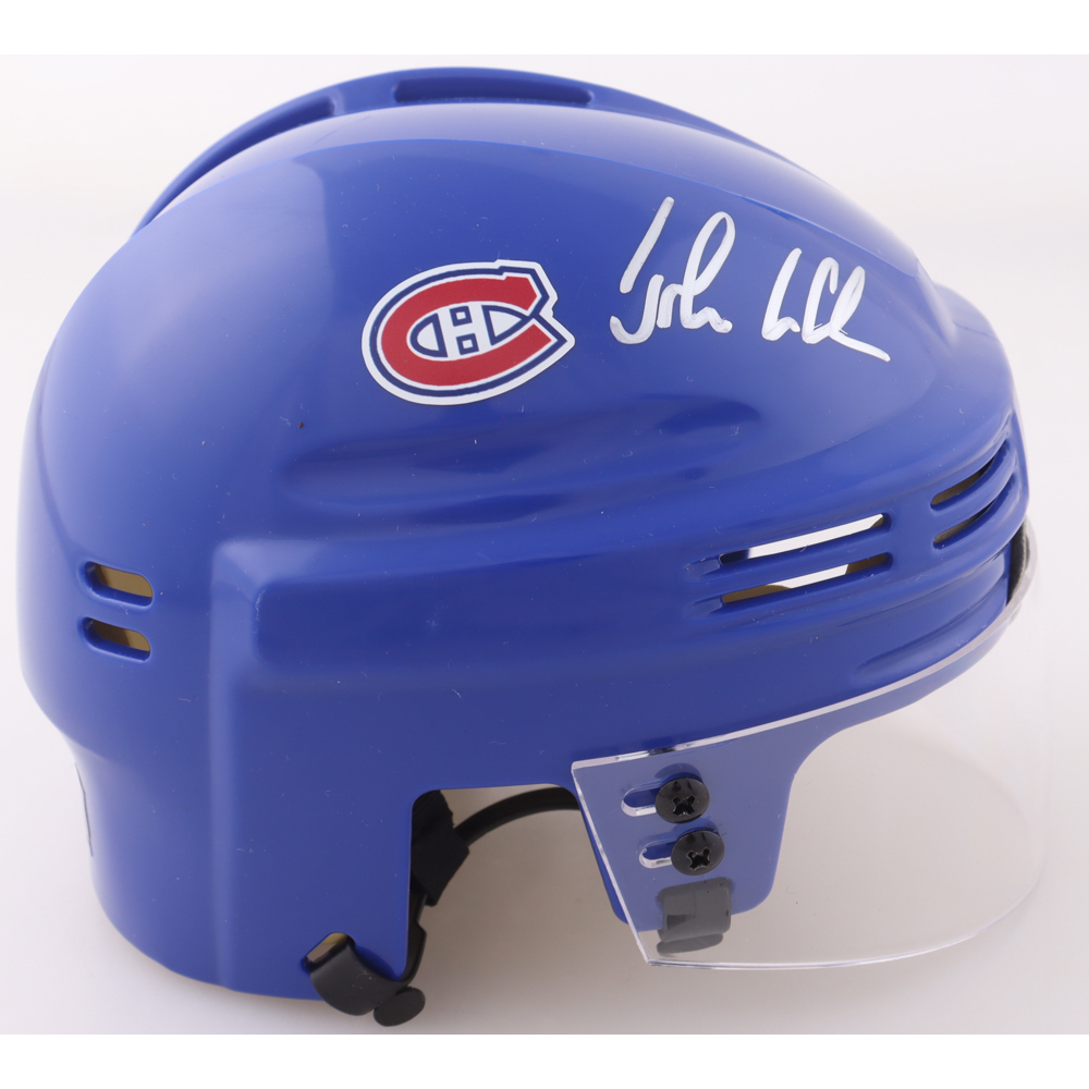 John LeClair Signed Canadians Mini Helmet (JSA) at PristineAuction.com