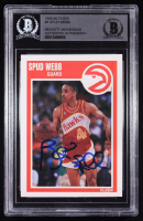 Spud Webb Signed 1989-90 Fleer #6 (BGS) at PristineAuction.com