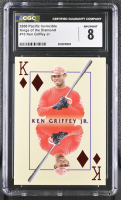 Ken Griffey Jr. 2000 Pacific Invincible Kings Of The Diamond #10 (CGC 8) at PristineAuction.com