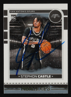 Stephon Castle Signed 2024-25 Panini Hoops 234 RC (JSA) at PristineAuction.com