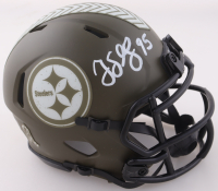 Greg Lloyd Signed Steelers Salute To Service Alternate Speed Mini Helmet (Beckett) at PristineAuction.com