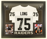 Howie Long Signed Custom Framed Jersey Display Inscribed "HOF/00" (Beckett) at PristineAuction.com