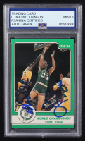 Larry Bird / Magic Johnson Signed 1984 Star Larry Bird #14 (PSA | Auto Grade 9) at PristineAuction.com