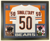Mike Singletary Signed Custom Framed Jersey Display (Beckett) at PristineAuction.com
