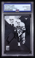 Earl Campbell Signed 2017 Panini Donruss Elite Collegiate #32 (PSA) at PristineAuction.com