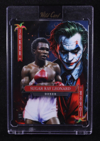 Sugar Ray Leonard 2025 Wild Card Jokers Wild Joker #SDJWM-SLNE05 #1/1 at PristineAuction.com