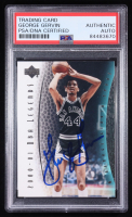 George Gervin Signed 2001 Upper Deck NBA Legends #44 (PSA) at PristineAuction.com