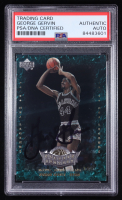 George Gervin Signed 2000 Upper Deck Players of the Century #P13 (PSA) at PristineAuction.com