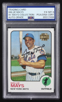 Willie Mays Signed 2001 Topps Archives #169 (PSA | Auto Grade 6) at PristineAuction.com