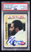 Ed "Too Tall" Jones Signed 1978 Topps #429 (PSA) at PristineAuction.com