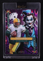 Brett Favre 2025 Wild Card Jokers Wild Joker Purple #SDJWM-BFNP01 #1/1 at PristineAuction.com