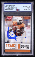 Vince Young Signed 2006 Aspire #35 RC (PSA) at PristineAuction.com