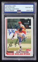 Nolan Ryan Signed 1982 Topps #90 Inscribed "The Ryan Express" (PSA | Auto Grade 10) at PristineAuction.com
