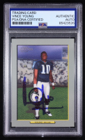 Vince Young Signed 2006 Topps Turkey Red Prominent Foot Ball Players #183 RC (PSA) at PristineAuction.com