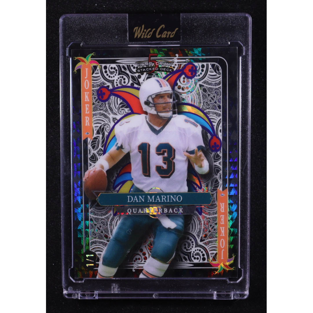Dan Marino 2024 Wild Card 5 Card Draw Stacked Deck #SDPJ-DMN #1/1 at PristineAuction.com