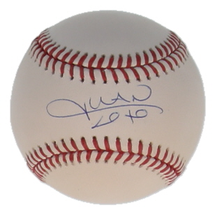 Juan Soto Signed OML Baseball (JSA) at PristineAuction.com Juan Soto Signed OML Baseball (JSA) at PristineAuction.com