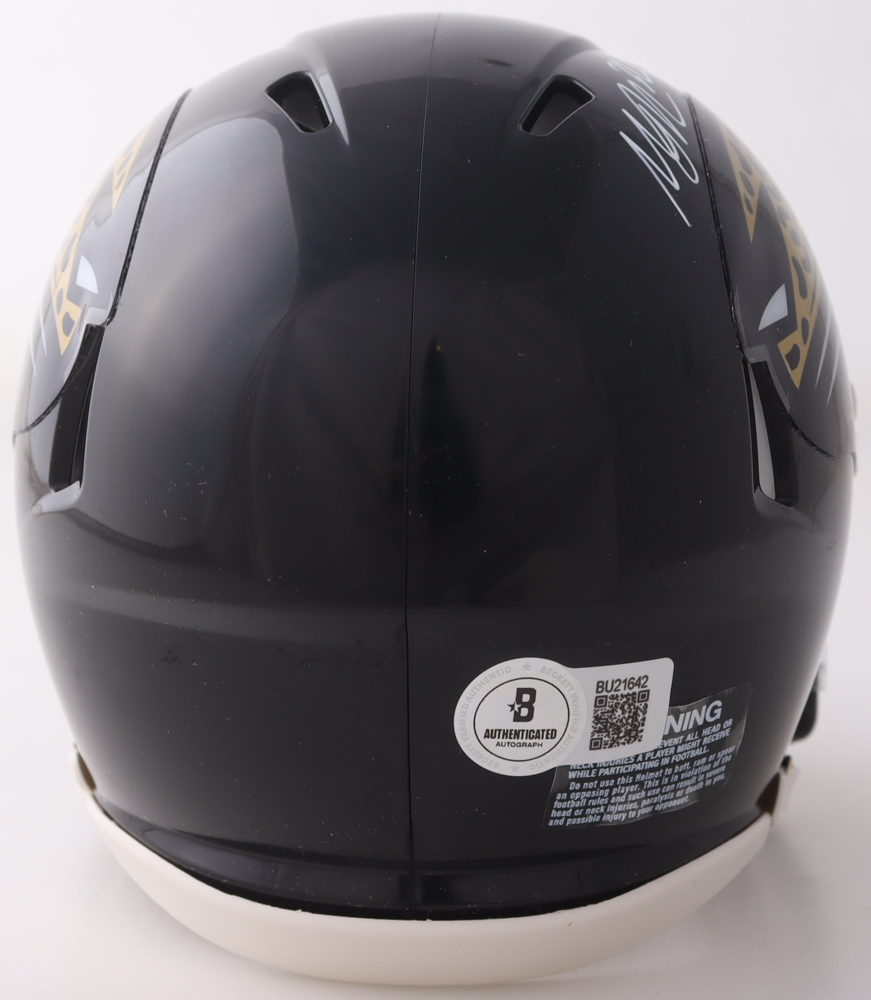 Maurice Jones-Drew Signed Jaguars Speed Mini Helmet (Beckett) at PristineAuction.com Maurice Jones-Drew Signed Jaguars Speed Mini Helmet (Beckett) at PristineAuction.com