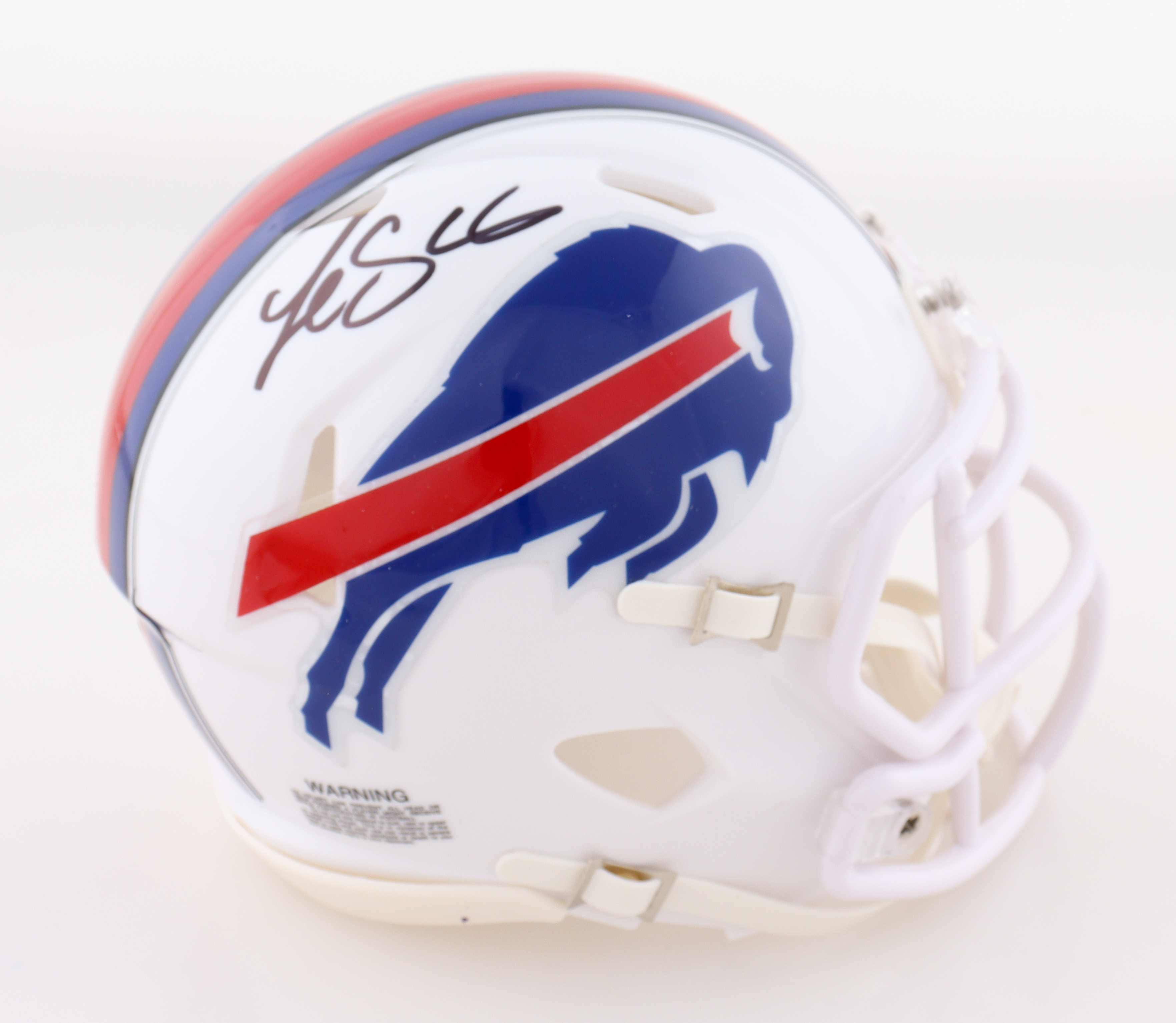 LeSean McCoy Signed Bills Speed Mini Helmet (JSA) at PristineAuction.com LeSean McCoy Signed Bills Speed Mini Helmet (JSA) at PristineAuction.com