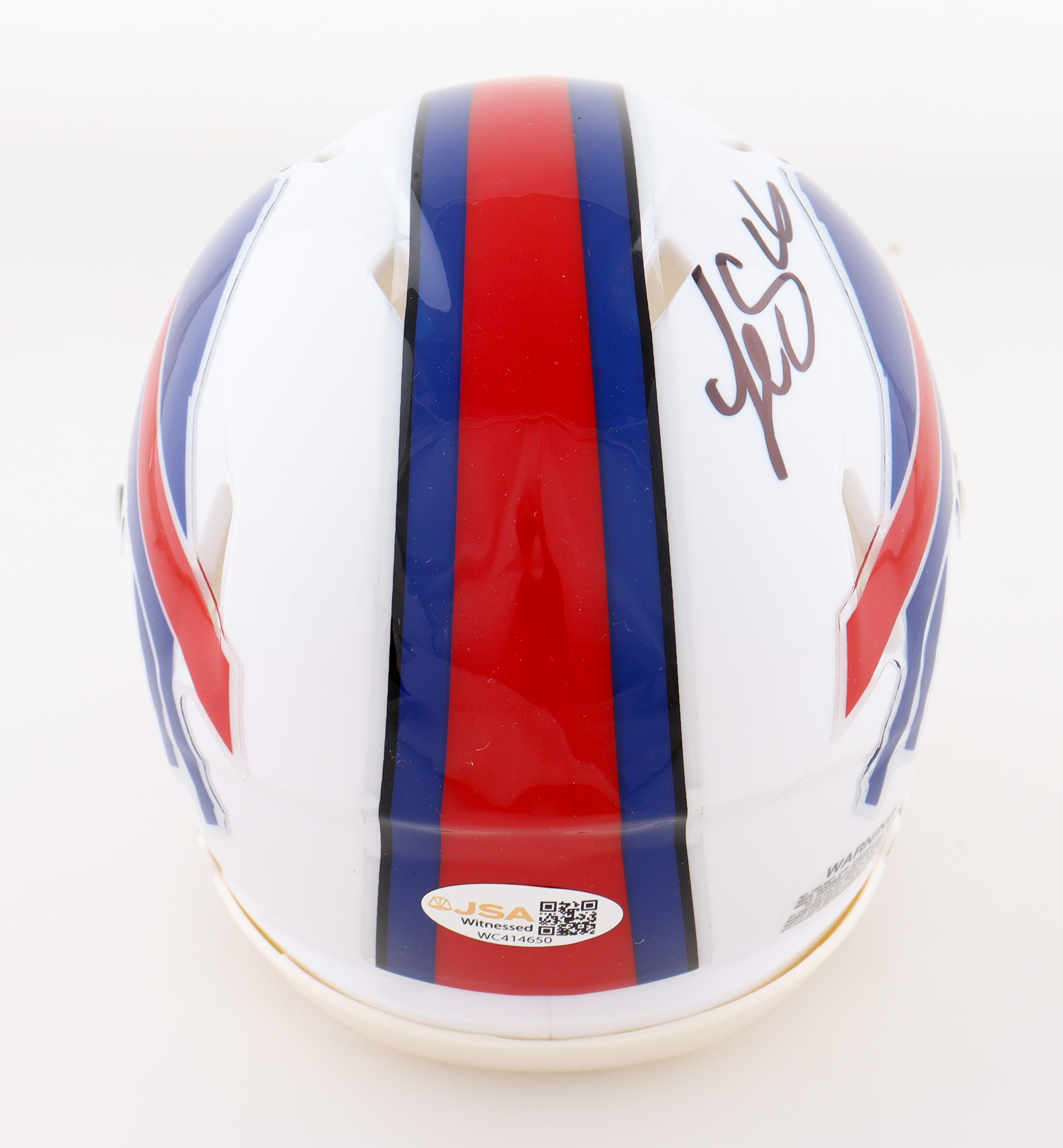 LeSean McCoy Signed Bills Speed Mini Helmet (JSA) at PristineAuction.com LeSean McCoy Signed Bills Speed Mini Helmet (JSA) at PristineAuction.com