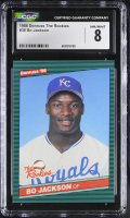 Bo Jackson 1986 Donruss Rookies #38 XRC RC (CGC 8) at PristineAuction.com