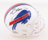 LeSean McCoy Signed Bills Speed Mini Helmet (JSA) at PristineAuction.com