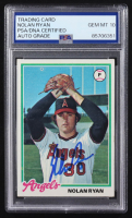 Nolan Ryan Signed 1978 Topps #400 (PSA | Auto Grade 10) at PristineAuction.com