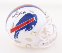 LeSean McCoy Signed Bills Speed Mini Helmet (JSA) at PristineAuction.com