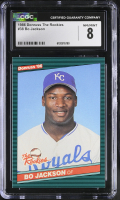 Bo Jackson 1986 Donruss Rookies #38 XRC RC (CGC 8) at PristineAuction.com