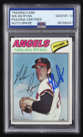 Nolan Ryan Signed 1977 Topps #650 (PSA | Auto Grade 10) at PristineAuction.com