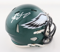 LeSean McCoy Signed Eagles Speed Mini Helmet (JSA) at PristineAuction.com
