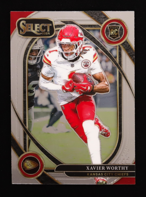 Xavier Worthy 2024 Select #224 RC at PristineAuction.com Xavier Worthy 2024 Select #224 RC at PristineAuction.com