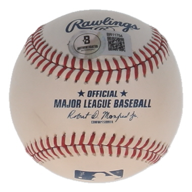 Felix Pena Signed OML Baseball Inscribed "No-Hitter 7-13-19" With Scoreboard Sketch (Beckett) at PristineAuction.com Felix Pena Signed OML Baseball Inscribed "No-Hitter 7-13-19" With Scoreboard Sketch (Beckett) at PristineAuction.com