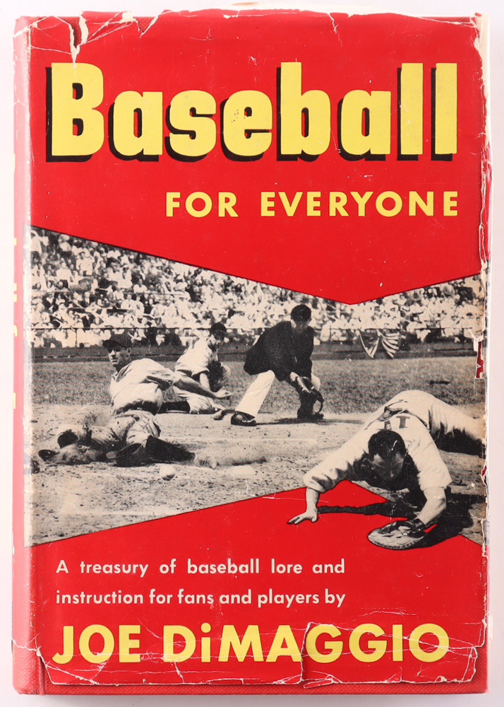 Joe DiMaggio Signed "Baseball For Everyone" Hardcover Book Inscribed "Best Wishes" (JSA) at PristineAuction.com Joe DiMaggio Signed "Baseball For Everyone" Hardcover Book Inscribed "Best Wishes" (JSA) at PristineAuction.com