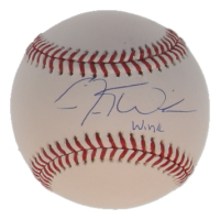 Jesse Winker Signed OML Baseball Inscribed "Wink" (USA SM & JSA) at PristineAuction.com