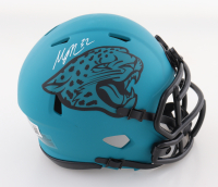 Maurice Jones-Drew Signed Jaguars Rave Alternate Speed Mini Helmet (Beckett) at PristineAuction.com