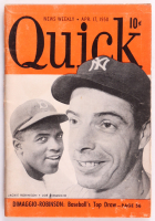 1950 Jackie Robinson & Joe DiMaggio "Quick" Booklet at PristineAuction.com