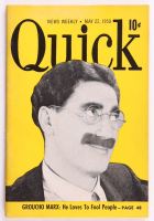 1950 Groucho Marx "Quick" Booklet at PristineAuction.com