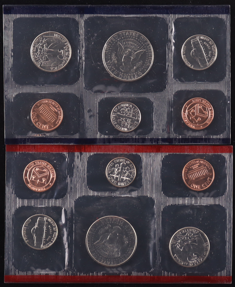 1994 Uncirculated United States Mint (12) Coin Set at PristineAuction.com 1994 Uncirculated United States Mint (12) Coin Set at PristineAuction.com