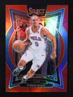 Tyrese Maxey 2024-25 Select Red Prizms #20 #157/199 at PristineAuction.com