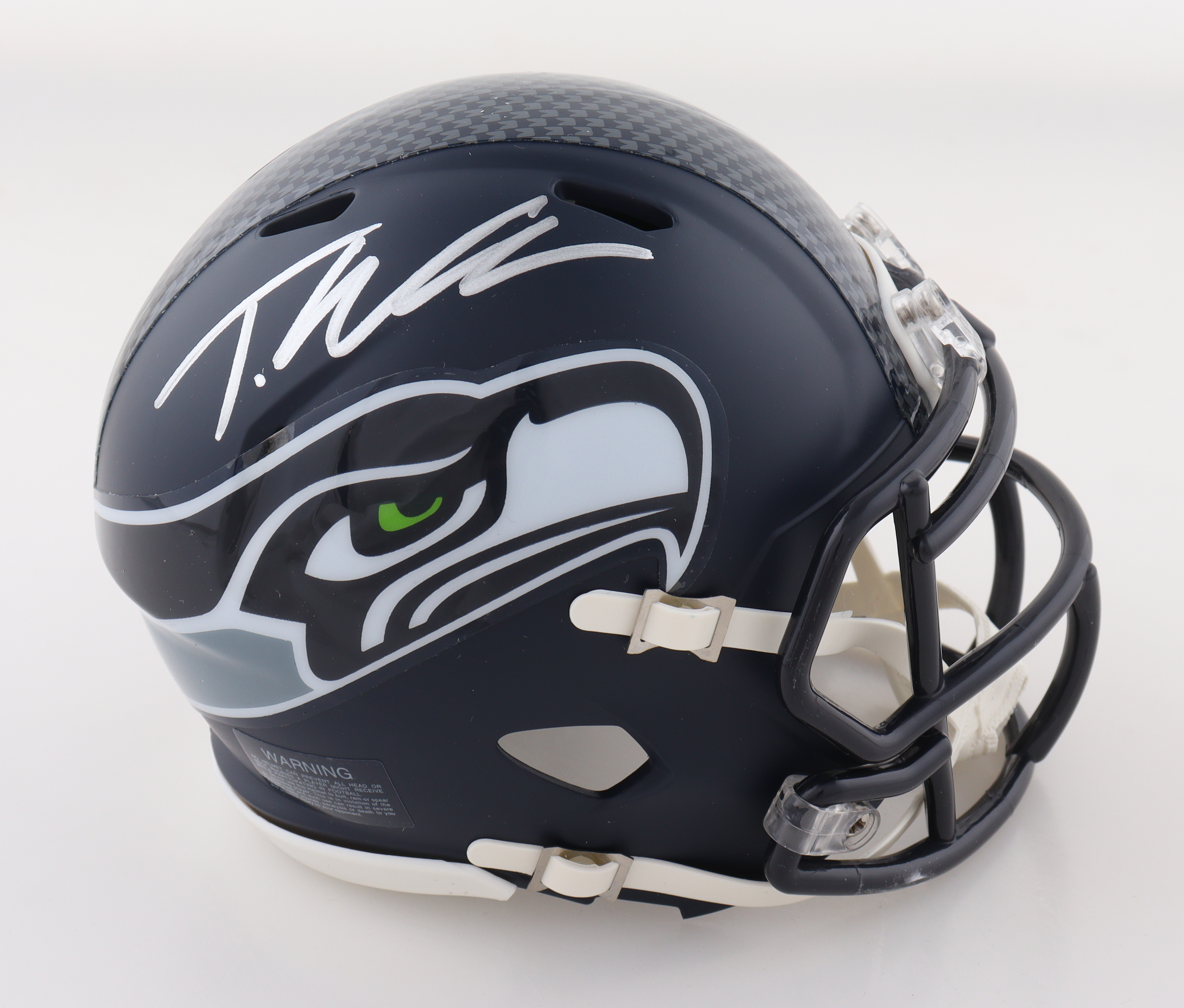 Tariq "Riq" Woolen Signed Seahawks Speed Mini Helmet (JSA) at PristineAuction.com Tariq "Riq" Woolen Signed Seahawks Speed Mini Helmet (JSA) at PristineAuction.com