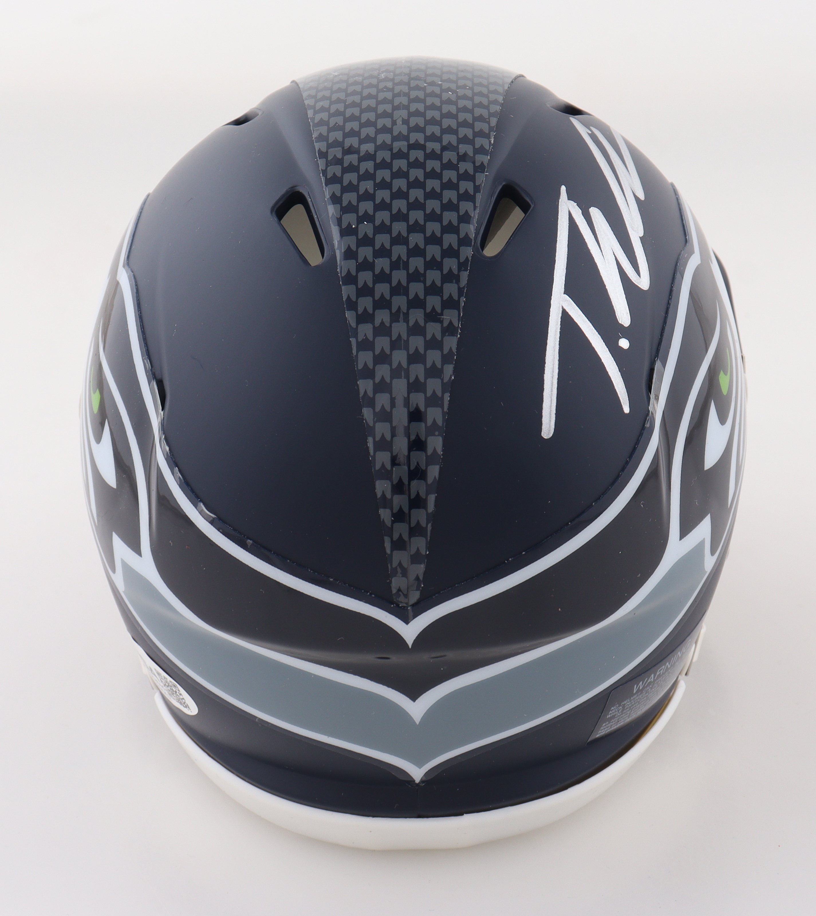 Tariq "Riq" Woolen Signed Seahawks Speed Mini Helmet (JSA) at PristineAuction.com Tariq "Riq" Woolen Signed Seahawks Speed Mini Helmet (JSA) at PristineAuction.com