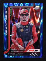 Charles Leclerc 2025 Topps Chrome Formula 1 Blue RayWave Refractors #125 DOD #11/150 at PristineAuction.com