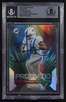 Tyreek Hill Signed 2023 Panini Prizm Prizmatic Prizms Silver #13 (BGS) at PristineAuction.com