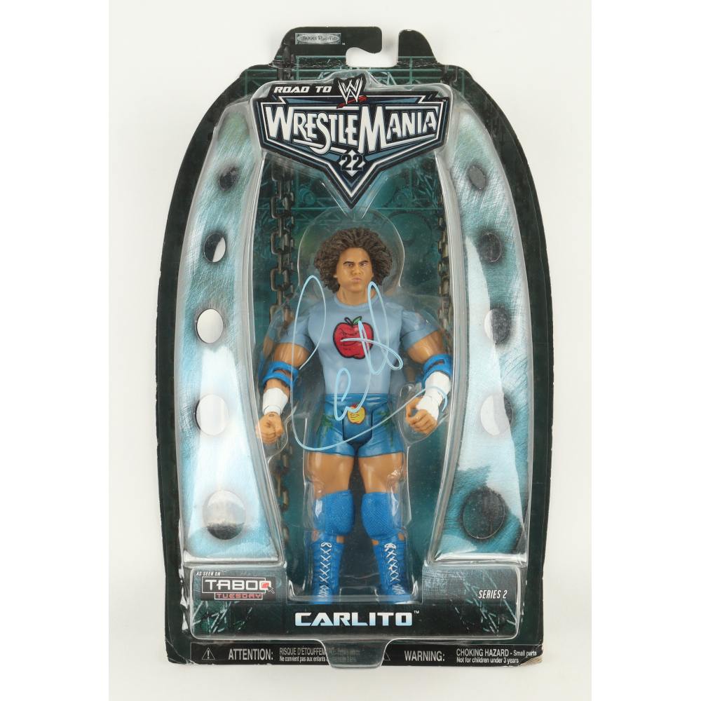 Carlito Signed WWE Road to Wrestlemania 22 Series 2 Action Figure (JSA) at PristineAuction.com